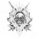 sic parvis magna tattoo design idea