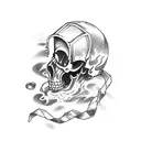 sic parvis magna tattoo design idea