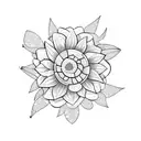 flores e animais  tattoo design idea