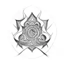 ambigram tattoo design which say aakash and akshaya upside down tattoo design idea