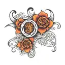 paragraph signal tattoo design idea