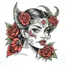 Nevaeh tattoo design idea