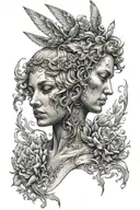 eros tattoo design idea