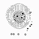 Daphne written in morse code , a dog paw print  tattoo design idea