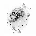 men with joint tattoo design idea