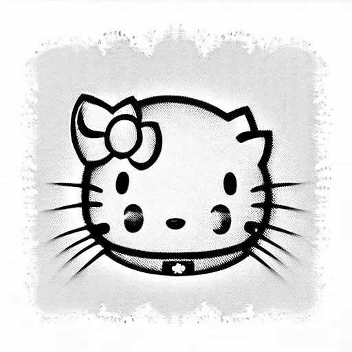 hello kitty  tattoo design idea