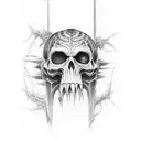 death eater tattoo design idea