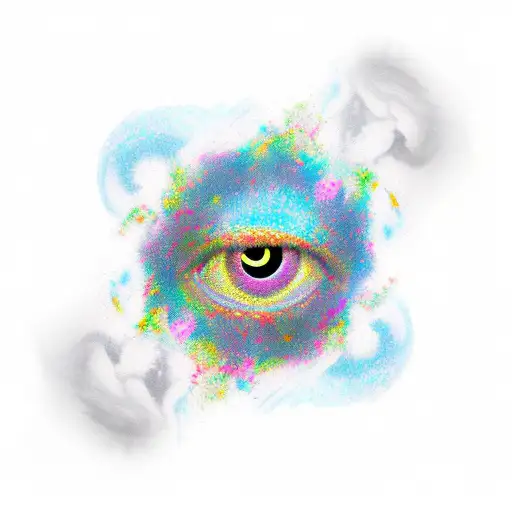 ketamine tattoo design idea