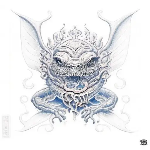 5-MeO-DMT Bufo alvarius  tattoo design idea