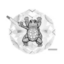 bufo alvarius dmt tattoo design idea