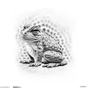 bufo alvarius dmt tattoo design idea