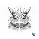 bufo alvarius dmt tattoo design idea