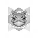 bufo alvarius dmt tattoo design idea