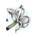 calla lilly tattoo design idea