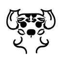 Foo Dog tattoo design idea