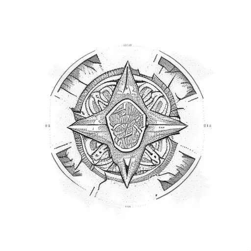 stamp of Portland Oregon tattoo design idea