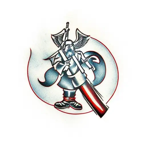 hammer and sickle inspired tattoo tattoo design idea