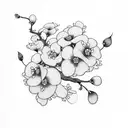 Cherry Blossom 2001 tattoo design idea