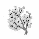 Cherry Blossom 2001 tattoo design idea