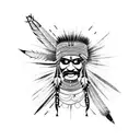 indian tattoo design idea