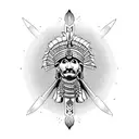 indian tattoo design idea