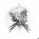 Judas priest's Screaming for Vengeance Eagle tattoo design idea