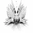 Judas priest's Screaming for Vengeance Eagle tattoo design idea