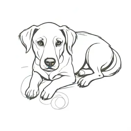 pet dog memorial tattoo design tattoo design idea