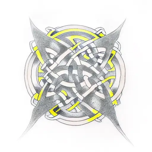 Celtic Knot tattoo design idea