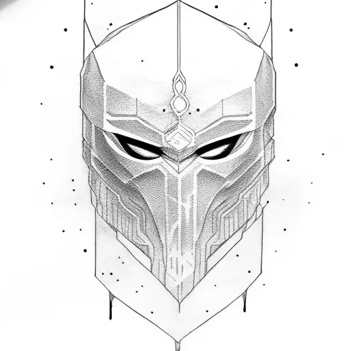 Moon Knight's  tattoo design idea