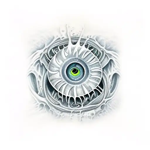 eldritch horror, monster tattoo design idea