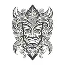 Maori inspired tattoo minimalist pants rei tattoo design idea