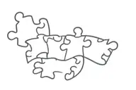 puzzle piece tattoo design idea