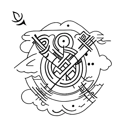 god is greater than my highs and lows tattoo design idea