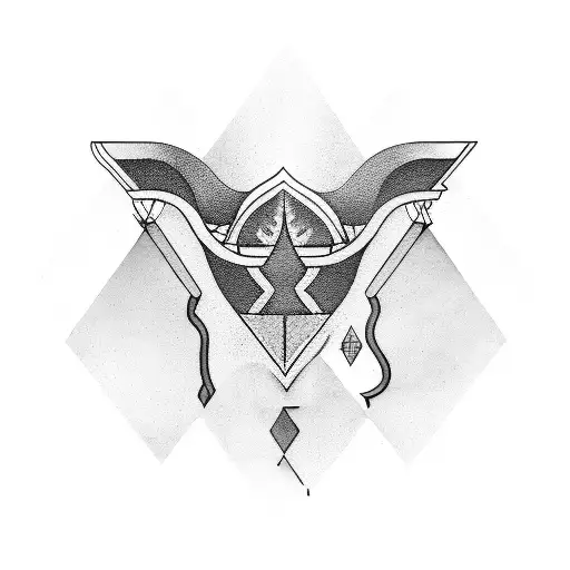 Symbolic representation of recovery tattoo design idea