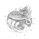 buy in sell out tattoo design idea