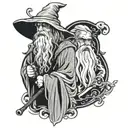 Gandalf tattoo design idea