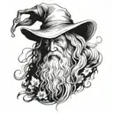 Gandalf tattoo design idea