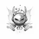 hollow Knight tattoo design idea