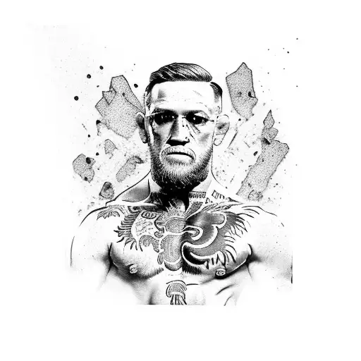 Conor Mcgregor and tiger tattoo design idea