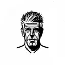 Anthony Bourdain stoic gods death tattoo design idea