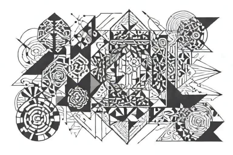 Meraki tattoo design idea