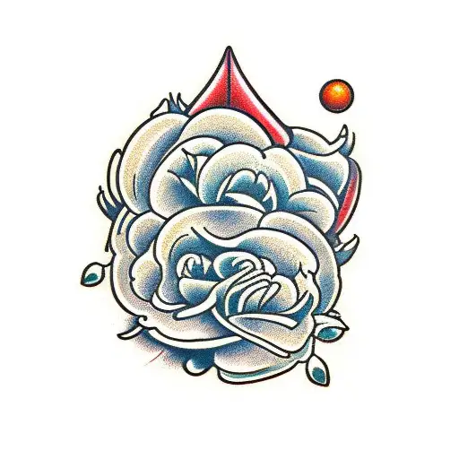 purpose of life tattoo design idea