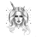 lana delrey tattoo design idea