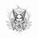 lana delrey tattoo design idea