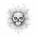 a job that slowly kills me pretty house pretty garden no alarms no surprises get me out of here tattoo design idea