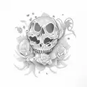 a job that slowly kills me pretty house pretty garden no alarms no surprises get me out of here tattoo design idea