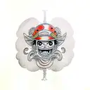 luffy tattoo design idea