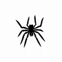 Spider tattoo design idea