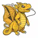 dragonite pokemon tattoo design idea